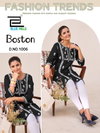 Boston By Blue Hills Rayon Embroidery Ladies Kurti Wholesale Shop In Surat
